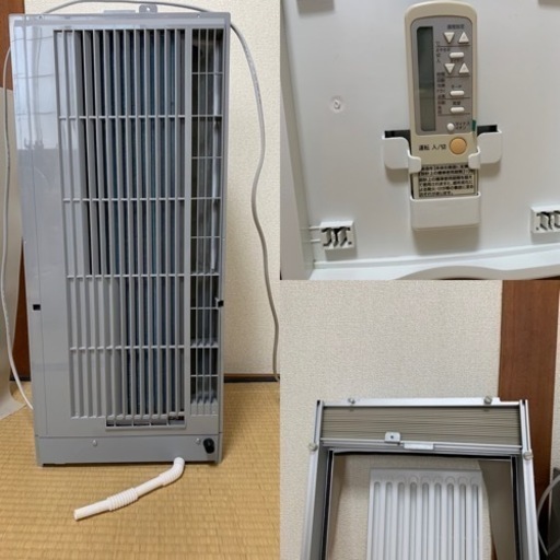 Haier 窓用エアコン 冷房 Haier 窓用エアコン ハイアール リモコン付き ウィンドエアコン