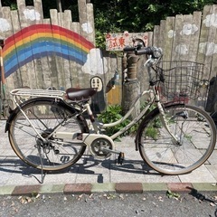 【2414】シティ　マルキン　26インチ　サドル新品　17,100円（防犯・税込）