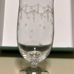 ボヘミアグラス　2個セット　BOHEMIA GLASS LASKA