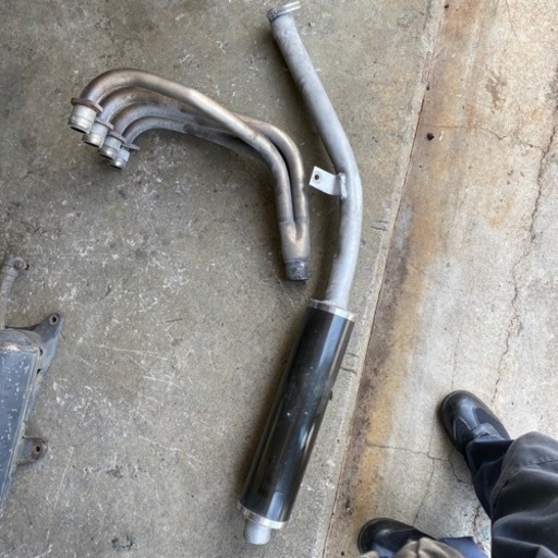 ゼファー用P管 中古 当時物 レア カワサキ 400