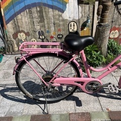 【2416】シティ　26インチ　前後タイヤ新品　20,400円（防犯・税込）