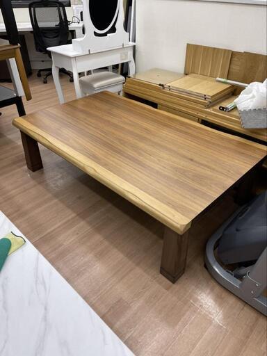 家具調こたつ 長方形 150x90cm ウォールナット突板 定価・29,990円自社配送時代引き可※現金、クレジット、スマホ決済対応※