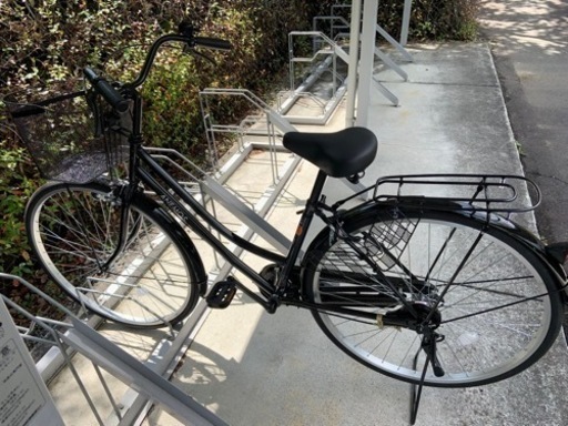 婦人用自転車　27インチ　黒　新品同様！