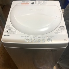 洗濯機 4.2kg TOSHIBA 2015年製
