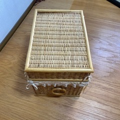 竹籠　収納ボックス