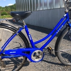 自転車ブルー