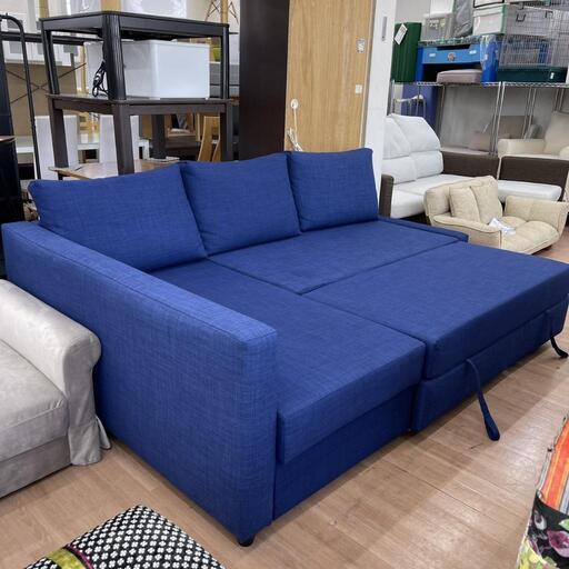 完売】ソファベッド 3人掛けソファ フリーヘーテン IKEA 定価約64990円