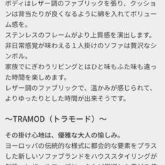 パーソナルチェア　合皮✕ステンレス脚　グラツォール