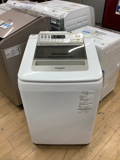 Panasonic(パナソニック)8.0kg全自動洗濯機のご紹介です！！