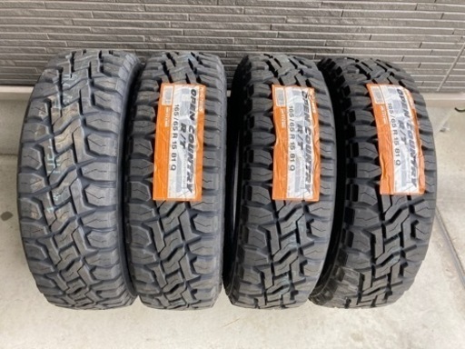 トーヨーオープンカントリーRT 165/65-15 未走行