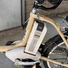 【お取引決定しました】ヤマハPASコンパクト　20インチ　ベージュ　電動自転車