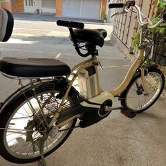 【お取引決定しました】ヤマハPASコンパクト　20インチ　ベージュ　電動自転車