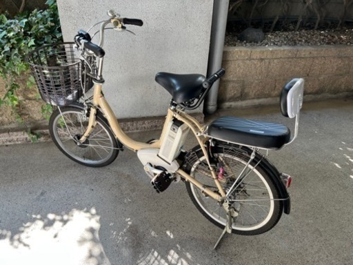 【お取引決定しました】ヤマハPASコンパクト　20インチ　ベージュ　電動自転車