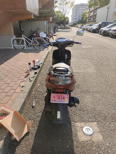 YAMAHAグランドアクシス100 シャアザク