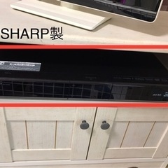 【0円】Blu-rayレコーダー(SHARP)