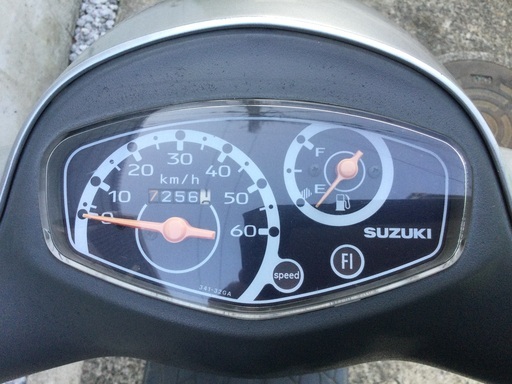 スズキ レッツ4 CA45A シルバー 原付 登録、納車費用込み