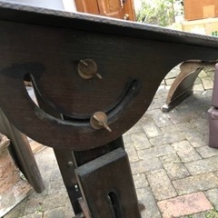 □大特価!□ アンティークテーブルA/取りに来て下さる方希望/配送ご