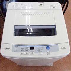 2016年製 AQUA 全自動洗濯機 AQW-S60F 6kg 中古 2 - 旭川市