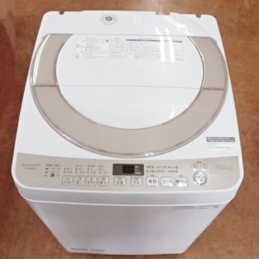 年製 シャープ 全自動洗濯機 ES KSU 7kg 4