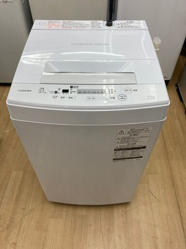 【レガストック川崎本店】TOSHIBA　洗濯機　AW-45M5