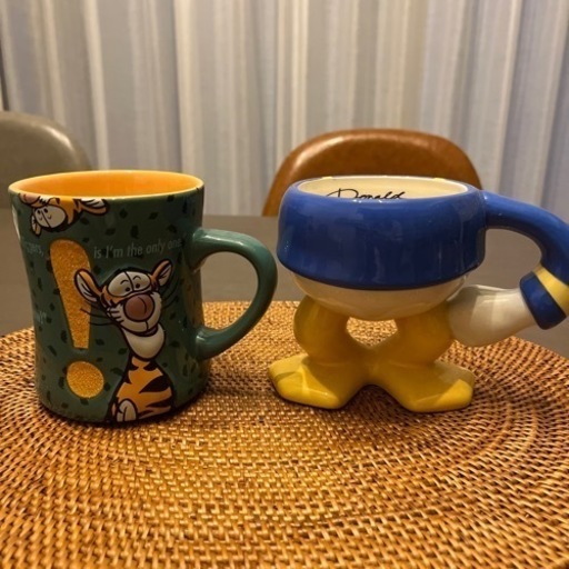 ディズニー　マグカップ　ドナルド　ティガー