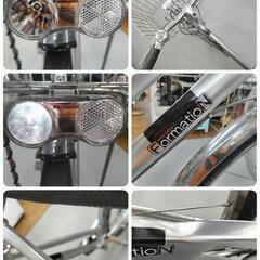 J060 普通自転車 FormatioN LEDオート 27インチ 6段変速