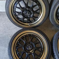 【取引中】タイヤホイールセット16インチ5.5j45　100 4穴　165/45R16