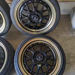 【取引中】タイヤホイールセット16インチ5.5j45　100 4穴　165/45R16