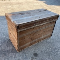 木製　木箱　保管　収納　箱　年代物　3個あります。