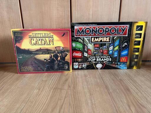 ボードゲーム　カタン　モノポリー Empire 英語版 セット