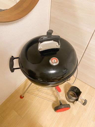 Weber  BBQ グリル 47cm オリジナルケトルプラス 炭 6-8人用 【日本正規品】セット