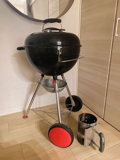 Weber BBQ グリル 47cm オリジナルケトルプラス 炭 6-8人用 【日本正規
