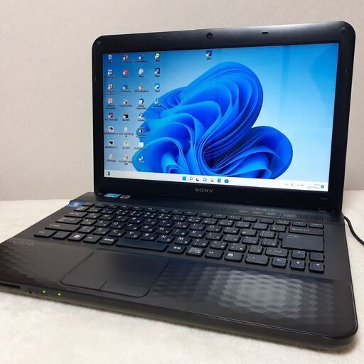 SONY　VAIO　SSD搭載　i5　webカメラ　14インチ　ブラック　Wi-Fi　マルチ　Windows11　⑤
