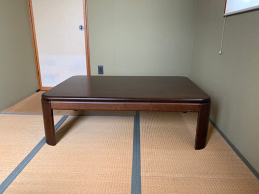 ローテーブルダークブラウン