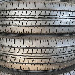 ?165R13 6PR⭐工賃込み！バン、トラック等に！バリ山！美品！ENASAVE 