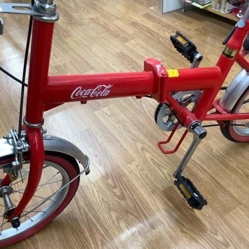 Coca Cola(コカコーラ)折り畳み自転車売ります！
