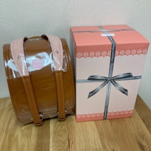 新品　マツモト　ランドセル　ブラウン　軽量　クッション　日本製　未使用　箱付き