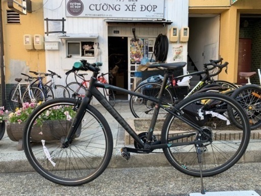 値下げ　末使用　BIANCHI 3x8変速　黒　アルミ
