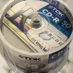 TDK CD-R 50枚　新品未開封