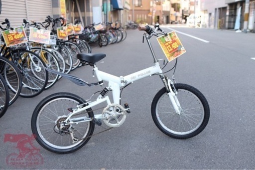 カッコいい折りたたみ自転車^^