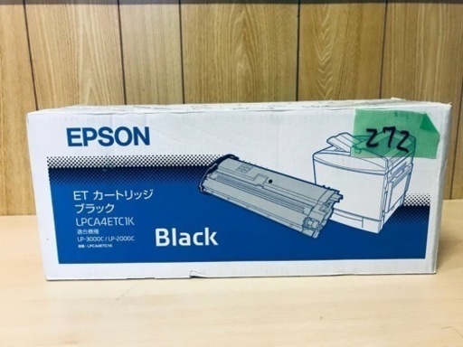 272番 EPSON✨ETカートリッジ✨LPCA4ETC1K‼️