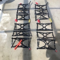 値下げ可（未使用）スタッドレスタイヤ4本　　　195/65r/15＋ホイール＋チェーン