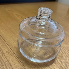 ガラス製まんまる壺