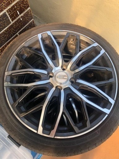 ホンダフィット　Gp4, Gp5… タイヤ: 195/45ZR17 ホイール： 17inch 6.1/2J セット　1万2千