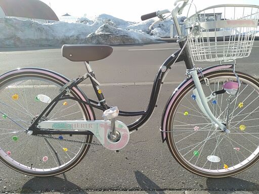 【女の子 24インチ】子供用自転車