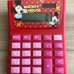 お取引中《お値下げ‼︎》ミッキーマウスの電卓【A】