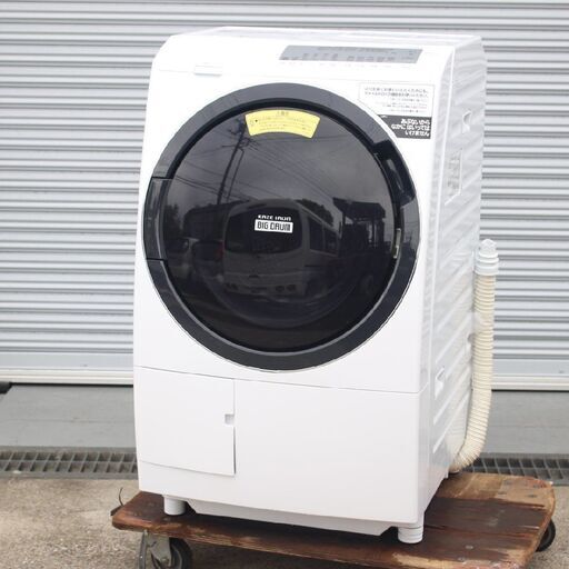T825)【美品/2021年製】HITACHI 日立 10kg/6kg ドラム式洗濯乾燥機 BD