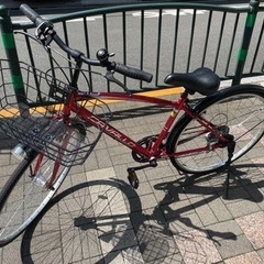 カゴ付き自転車