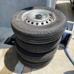 ⭐︎無料引渡⭐︎ECOpia 145/80R12 タイヤホイール...