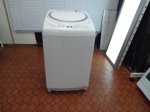 ID 015210　洗濯機　東芝　8K　２０１７年製　AWー8V5